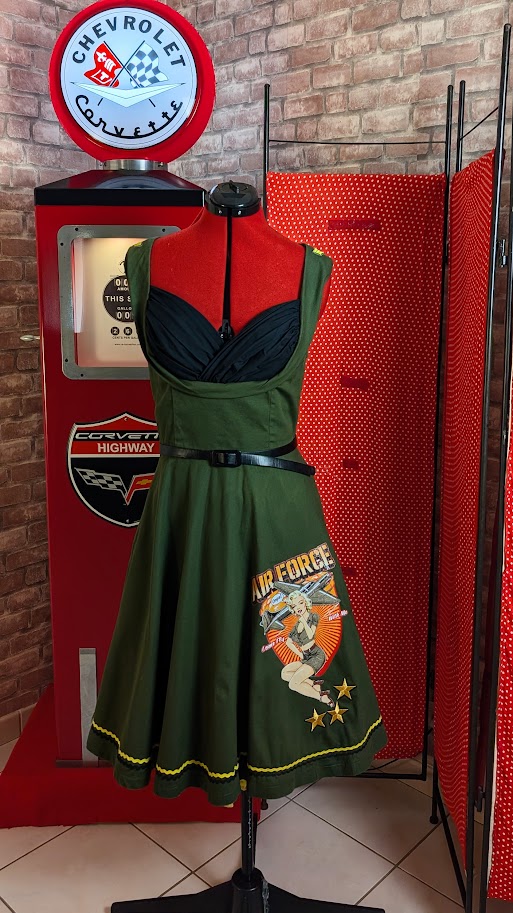 robe pin up militaire