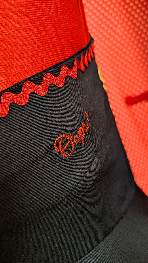 robe pin up swing noir et rouge