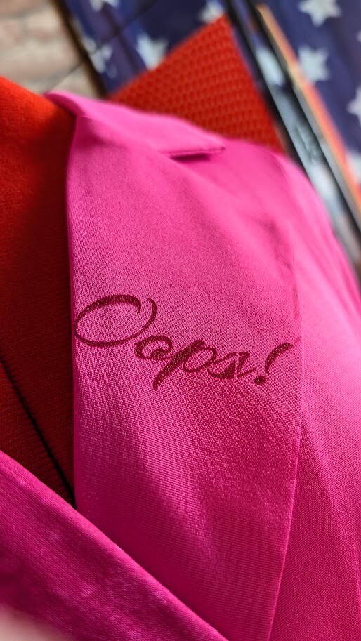 robe pin up retro donuts rose