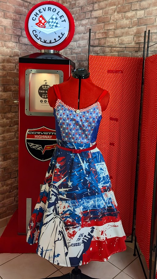 robe pin up américaine swing