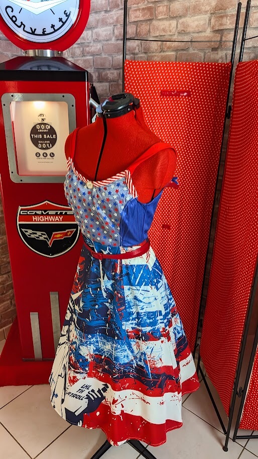 robe pin up américaine swing
