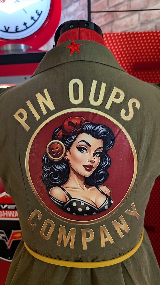 robe pin up militaire retro