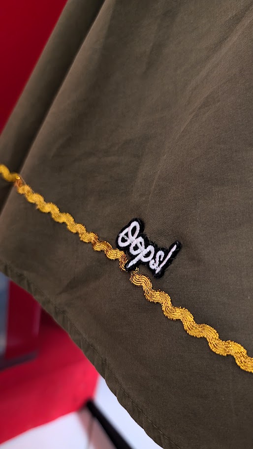robe pin up militaire retro