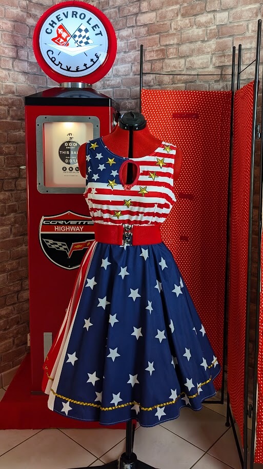 robe pin up américaine rockabilly