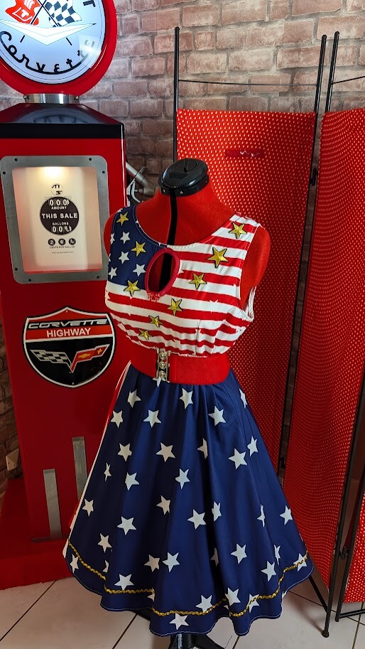 robe pin up américaine rockabilly